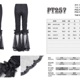Raven‑Haute Ruffled Breeches