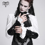 Crucifix Fury Leather Wristband