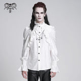 White Requiem Satin Shirt