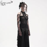 Ashen Siren Halter Tee