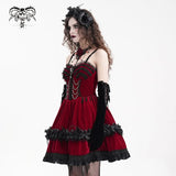Ruby Sonata Velvet Dress