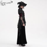 Crimson Wraith Swallowtail Coat