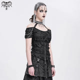 Scarlet Requiem Halter Tee