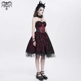 Crimson Ossuary Lolita Dress