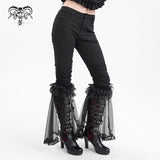 Raven‑Haute Ruffled Breeches
