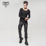 'Shivers' Punk Pants With Detachable Pocket