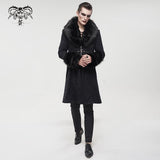 'Master Of Death' Gothic Fur Collar Coat (Ale)