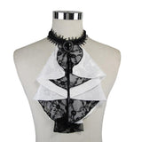 'Societal Suicide' Gothic Paisley Bow Tie