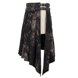 'Ceres' Punk Tie-Dye Kilt