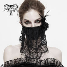 Autumn Rain' Veiled Gothic Mask
