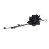 'Black Roses' Gothic Dangler Earrings