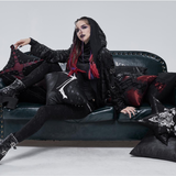 Oreiller imprimé punk 'Wraith'