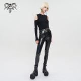 ‘Hour of the Devil' Iridescent Punk Trousers