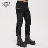 'Themis' Punk Distressed Trousers