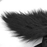 Decadent Punk Warm Spiked Fur Collar Men Wool Short Jacket With Loops