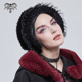 Accessoire foulard et couvre-chef gothique 'Callista' (noir)