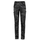 'Shivers' Punk Pants With Detachable Pocket