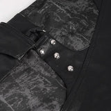 Pantalon Punk 'Shivers' Avec Poche Amovible