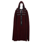 'Bloodsucking Darkness' Gothic Fur Cloak With Hood