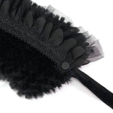 Accessoire foulard et couvre-chef gothique 'Callista' (noir)