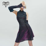 Lilac Wine' Punk Cheongsam Dress