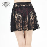 Sst011 Lace Swimsuit A Line Skirt