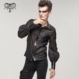 'Eunomia' Punk Lantern Sleeve Shirt