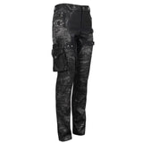 'Shivers' Punk Pants With Detachable Pocket