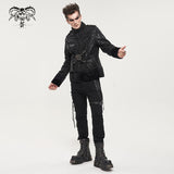 'Themis' Punk Distressed Trousers