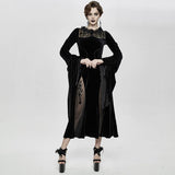 'Not Of This World' Gothic Fitted Velvet Dress