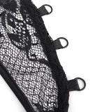 Sst001 Gothic Lace Stitching One Piece Swimsuit