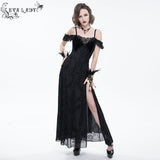 'Burn the Witch' Gothic Slip Dress