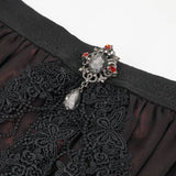 'Snatcher' Gothic A-line Skirt