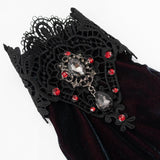 'Rosemary' Gothic Evening Gloves