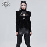 'Satori' Gothic Zip Up Top