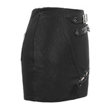 Skt114 Military Uniform Punk Package Hip Skirt