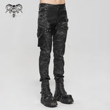 'Shivers' Punk Pants With Detachable Pocket