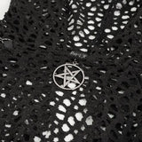 Zeal & Ardor' Punk Mesh Hooded Top