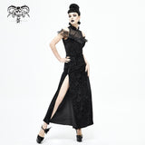 Robe Cheongsam gothique 'Archange'