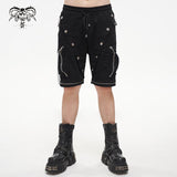 Short/pantalon clouté punk 'Gabriel'