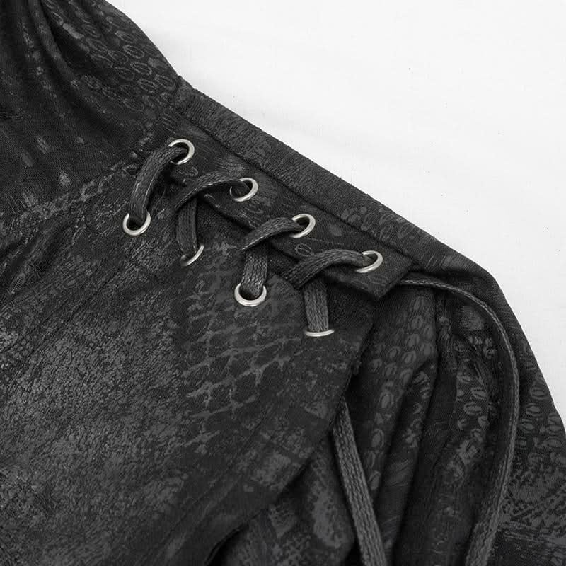 Ca021 Dark Thin Hooded Small Shawl