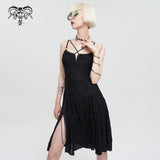 'Gyo' Punk Patterned Sling Dress