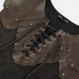 Tt16702 Steampunk Armor Men Sleeveless Vest