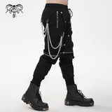 Short/pantalon clouté punk 'Gabriel'