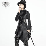 'Morbid Angel' Gothic Jacquard Coat