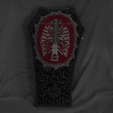 'Time Warp' Gothic Coffin Pillow