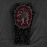 'Time Warp' Gothic Coffin Pillow