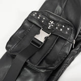 'Draven Dream' Punk Studded Leather Cargo Pants