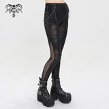 'Lady Killer' Punk Distressed Trousers