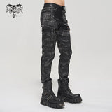 'Shivers' Punk Pants With Detachable Pocket